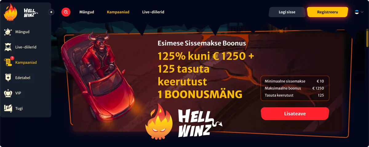 Hellwinz Mobiilne Kasiino-rakendus Hellwinz Mobiilne Kasiino-rakendus